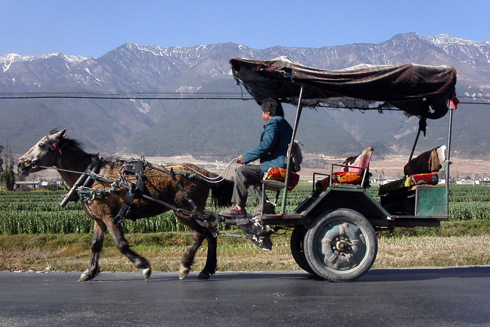 china/2004/dali_horse_cart_mountain