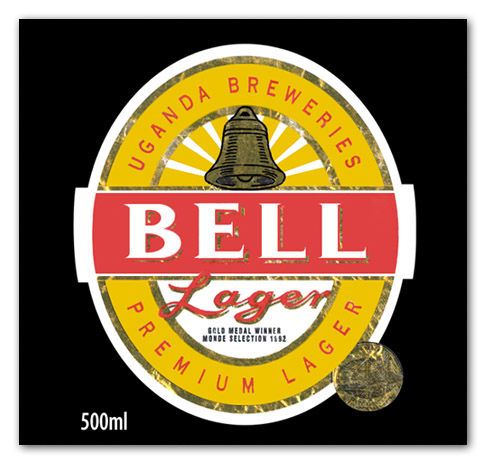 Bell Lager label