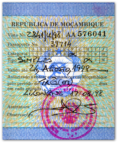 Mozambique visa