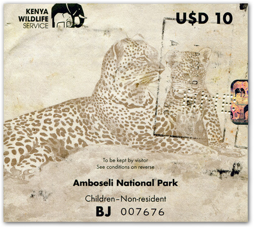 Amboseli ticket
